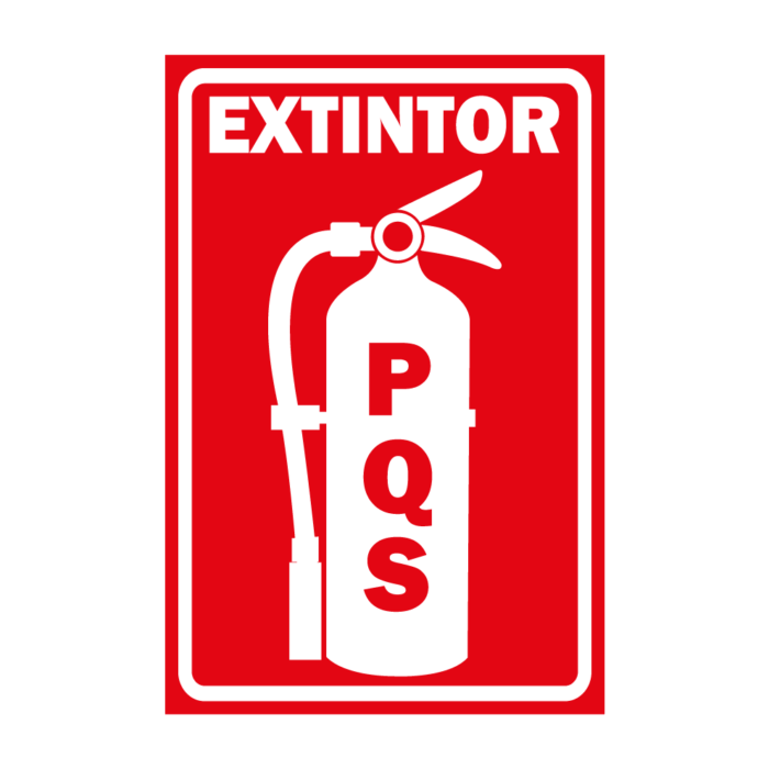 Extintor pqs